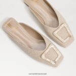 נשים הַנעָלָה Sam Edelman פרד לין אבזם פשתן טבעי 4XL22X655 - Image 7