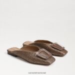 נשים הַנעָלָה Sam Edelman פרד לין אבזם קפה 4XL22X653