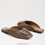 נשים הַנעָלָה Sam Edelman פרד לין אבזם קפה 4XL22X653 - Image 7