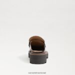 נשים הַנעָלָה Sam Edelman פרד סוליית לנון זיז עַרמוֹן 4XL22X464 - Image 5