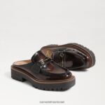 נשים הַנעָלָה Sam Edelman פרד סוליית לנון זיז עַרמוֹן 4XL22X464 - Image 7