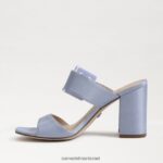 נשים הַנעָלָה Sam Edelman פרד עקב דלטון אולסו כחול 4XL22X564 - Image 4