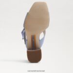 נשים הַנעָלָה Sam Edelman פרד עקב דלטון אולסו כחול 4XL22X564 - Image 6