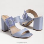 נשים הַנעָלָה Sam Edelman פרד עקב דלטון אולסו כחול 4XL22X564 - Image 7