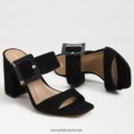 נשים הַנעָלָה Sam Edelman פרד עקב דלטון זמש שחור 4XL22X565 - Image 7