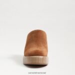 נשים הַנעָלָה Sam Edelman פרד עקב שילה גבול חום 4XL22X717 - Image 3