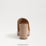 נשים הַנעָלָה Sam Edelman פרד עקב שילה גבול חום 4XL22X717 - Image 5