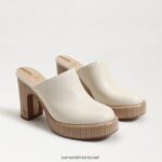 נשים הַנעָלָה Sam Edelman פרד עקב שילה שנהב מודרני 4XL22X715