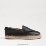 נשים הַנעָלָה Sam Edelman קאי אספדריל לופר שטוח עור שחור 4XL22X202 - Image 2
