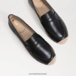 נשים הַנעָלָה Sam Edelman קאי אספדריל לופר שטוח עור שחור 4XL22X202 - Image 7
