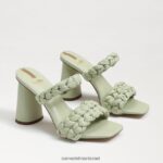 נשים הַנעָלָה Sam Edelman קנדרה בלוק עקב פרד עור פיסטוק 4XL22X803
