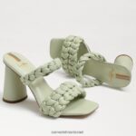 נשים הַנעָלָה Sam Edelman קנדרה בלוק עקב פרד עור פיסטוק 4XL22X803 - Image 7