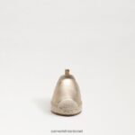 נשים הַנעָלָה Sam Edelman קריסטה אספדריל עלה זהב 4XL22X278 - Image 3
