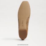 נשים הַנעָלָה Sam Edelman שטוח בלט אחו חיטה 4XL22X176 - Image 6