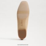 נשים הַנעָלָה Sam Edelman שטוח בלט אחו עץ אשור מולבן 4XL22X171 - Image 6