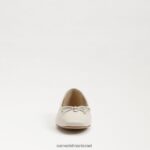 נשים הַנעָלָה Sam Edelman שטוח בלט אחו שנהב מודרני 4XL22X174 - Image 3