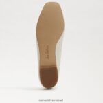 נשים הַנעָלָה Sam Edelman שטוח בלט אחו שנהב מודרני 4XL22X174 - Image 6