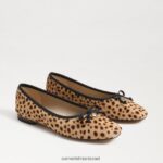 נשים הַנעָלָה Sam Edelman שטוח בלט אחו tan multi 4XL22X175