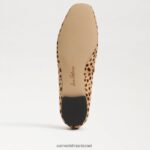 נשים הַנעָלָה Sam Edelman שטוח בלט אחו tan multi 4XL22X175 - Image 6