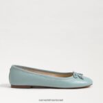 נשים הַנעָלָה Sam Edelman שטוח בלט פליציה לוקס כחול גאות 4XL22X286 - Image 2