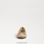 נשים הַנעָלָה Sam Edelman שטוח בלט פליציה לוקס מולטי רפיה טבעית 4XL22X281 - Image 3