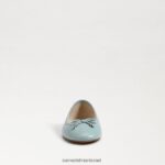 נשים הַנעָלָה Sam Edelman שטוח בלט פליציה לוקס כחול גאות 4XL22X286 - Image 3