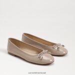 נשים הַנעָלָה Sam Edelman שטוח בלט פליציה לוקס פטנט צ'אי לאטה 4XL22X295