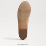 נשים הַנעָלָה Sam Edelman שטוח בלט פליציה לוקס מולטי רפיה טבעית 4XL22X281 - Image 6