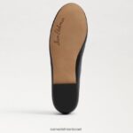 נשים הַנעָלָה Sam Edelman שטוח בלט פליציה לוקס עור שחור 4XL22X284 - Image 6
