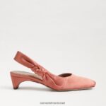נשים הַנעָלָה Sam Edelman meredith slingback עקב חתלתול כתום קניון 4XL22X878 - Image 2