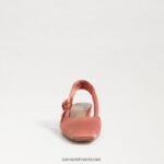 נשים הַנעָלָה Sam Edelman meredith slingback עקב חתלתול כתום קניון 4XL22X878 - Image 3