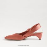 נשים הַנעָלָה Sam Edelman meredith slingback עקב חתלתול כתום קניון 4XL22X878 - Image 4
