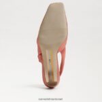 נשים הַנעָלָה Sam Edelman meredith slingback עקב חתלתול כתום קניון 4XL22X878 - Image 6