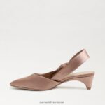 נשים הַנעָלָה Sam Edelman meredith slingback עקב חתלתול פרלין רך 4XL22X877 - Image 4