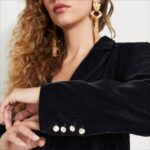 נשים לבוש Sam Edelman בלייזר ברי שָׁחוֹר 4XL22X1295 - Image 4
