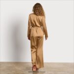 נשים לבוש Sam Edelman בלייזר ליירה שמפניה סאטן 4XL22X1294 - Image 4