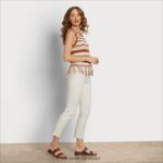 נשים לבוש Sam Edelman ג'ינס בקומה גבוהה רזה ישר טִבעִי 4XL22X1169