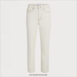 נשים לבוש Sam Edelman ג'ינס בקומה גבוהה רזה ישר טִבעִי 4XL22X1169 - Image 5