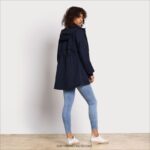 נשים לבוש Sam Edelman גשם אנורק חיל הים 4XL22X1137 - Image 4
