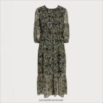 נשים לבוש Sam Edelman היי צוואר מקסי לודן ירוק כהה 4XL22X1159 - Image 5