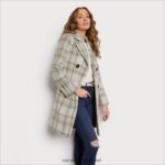 נשים לבוש Sam Edelman ז'קט צמר טווס ירוק רך 4XL22X1125 - Image 2