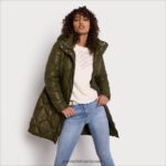 נשים לבוש Sam Edelman ז'קט קווילט זית טוסקנה 4XL22X1264 - Image 3