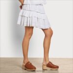 נשים לבוש Sam Edelman חצאית מיילני לבן 4XL22X1214 - Image 3