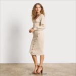 נשים לבוש Sam Edelman חצאית רוזלי ריקוד ירח 4XL22X1257 - Image 2