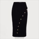 נשים לבוש Sam Edelman חצאית רוזלי שָׁחוֹר 4XL22X1256 - Image 5