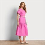 נשים לבוש Sam Edelman חצאית mylah פרח פיג'י 4XL22X1090 - Image 3