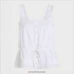 נשים לבוש Sam Edelman טנק אדלין לבן 4XL22X1217 - Image 5