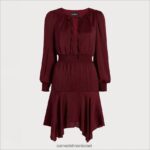 נשים לבוש Sam Edelman מיני חור מפתח בורדו 4XL22X1151 - Image 4