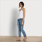 נשים לבוש Sam Edelman מכנס ליני בעלות עלייה בינונית קטלינה 4XL22X1183 - Image 2