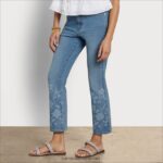 נשים לבוש Sam Edelman מכנס ליני בעלות עלייה בינונית קטלינה 4XL22X1183 - Image 3